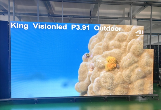 King Vision LED Video Wall Indoor Outdoor Capacitive P3.91 LED صفحه نمایش اجاره ای رویدادها پس زمینه صحنه