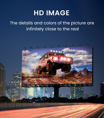 صفحه نمایش LED صفحه نمایش ال ای دی تبلیغاتی ساختمان تابلوی بزرگ رنگی Hd P4 P8 P10