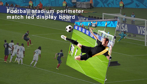 صفحه نمایش استادیوم فوتبال سیستم تبلیغات محیطی LED Videotron P10