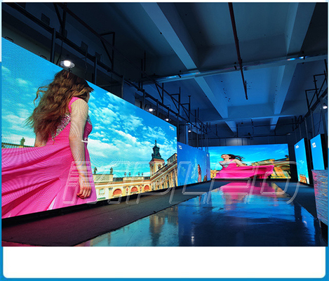 پانل صفحه نمایش LED اجاره صحنه رویداد Kingvisionled IP45 P3.9 P4.8 1200cd/m²