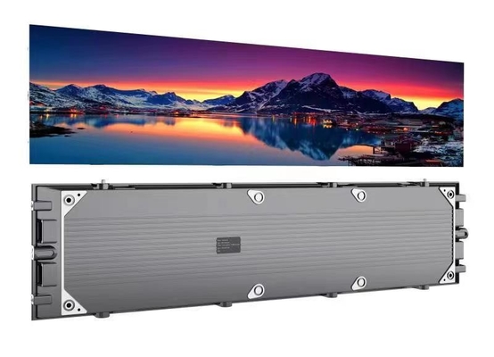 صفحه نمایش بزرگ داخلی LED ویدئو دیوار نصب ثابت فوق العاده نازک 250x1000mm