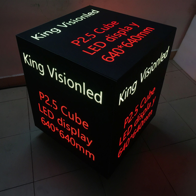 صفحه نمایش مکعب LED سفارشی Kingvisionled با زاویه کامل استریو خاص