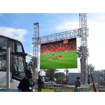 P3.91 اجاره صفحه نمایش LED در فضای باز، صفحه نمایش ال ای دی استیج ویدیو برای کنسرت