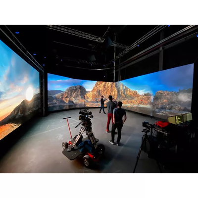 3D داخلی 3840Hz Cinema Immersive فیلم مجازی استودیو عکسبرداری پس زمینه رویداد صفحه نمایش دیواری LED ماژولار 8k