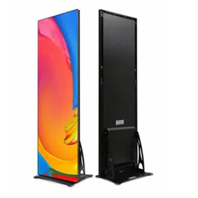 صفحه نمایش پوستر دیجیتال LED قابل حمل P1.875 P2 P2.5 تبلیغات داخلی