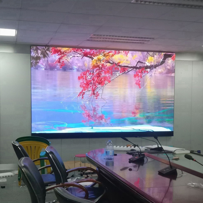 Small Pixels P1.25 4K 8K LED Video Wall نصب و راه اندازی اتاق کنفرانس با وضوح بالا