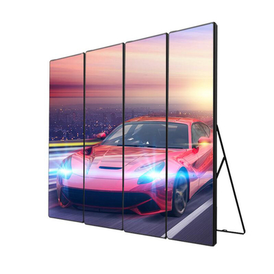 P1.8 / P2.5 آینه پوستر داخلی LED دیوار ویدئویی برای صفحه نمایش تبلیغات تجاری فروشگاه 1080P