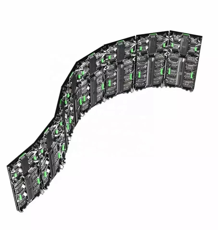 اجاره پانل رویدادهای فضای باز صفحه نمایش LED 500x1000mm P3.91 دیوار ویدئویی تبلیغاتی