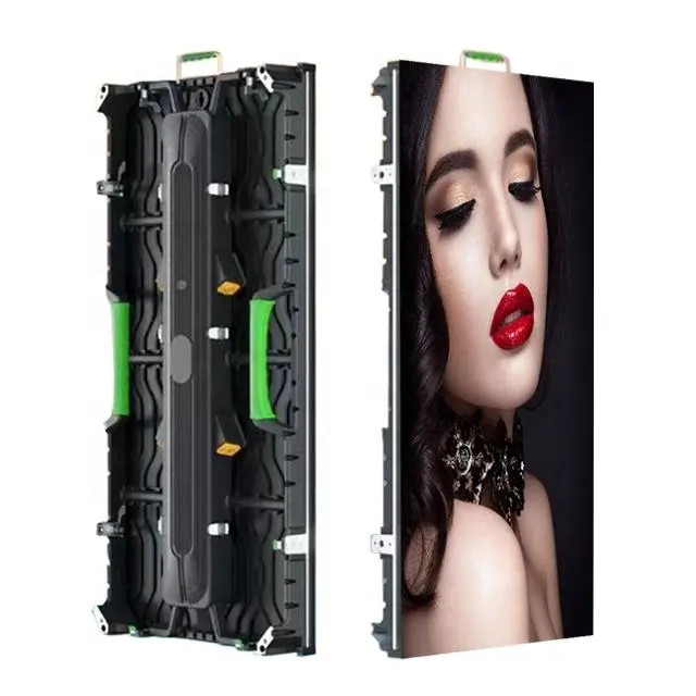 پس‌زمینه صحنه 500mmX1000mm P3.91 پانل دیواری ویدئویی HD 4K ضد آب در فضای باز